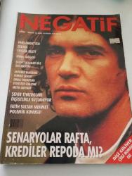 NEGATİF DERGİSİ Aralık 1995 Antonio Banderas '' Sinema Dergisi ''