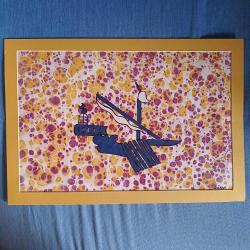 Ebru Sanatı Orjinal 35x50