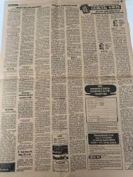 TERCÜMAN GAZETESİ - DOĞUM GÜNÜ HEDİYESİ (TURKISH NEWSPAPPER) - 2 MAYIS 1980 - SADECE TEK YAPRAKTIR -Mukbil Özyörük-Kamran Şenel-Ortay Aras-Ertuğrul Özkök-Feridun Fazıl Tülbentçi-Tuna Serim-Ergun Göze-Kamran Şenel-Süleyman Demirel-Bülent Ecevit-Reza Güven-Nihat Erim-Nixon-Biten sinema sezonunun ardından-Erbakan ne istiyor-Doktorunuz diyor ki Sigara neden zararlıdır-Sosyal Güvenlik Köşesi-Devlet gücünü gösterdi-Demirel Kimse devletin-Gerçek Savaş-Sovyet tehlikesi 20 yıl öncesine göre daha büyüktür-İşte kendiniz dikin kendiniz giyin talep fişi-Tercümandan Milli Piyango 23 Nisan biletlerine 9x59 531 şans daha-Koşebaşı THY grev ve pass bilet-Çocuk dergisi her cuma ansiklopedi veriyor-Piksan-Dış haberler servisi-Ak Ajans-Antalya da operasyon-İstanbul da olaylar-CHP li 24-KTFD deki törenlerde yine kızıl bayraklar yer aldı-AK Ajans-57 Turda Batur 242 Bilgiç 236 oy aldı-Büyüklerin protestosu-Moskova Kızıl Meydanı-Konuşmadan sonra dağızılmadılar-Nur Tuğberk-Yıldız Savaşları-Ave Emmanuelle-Kaynan