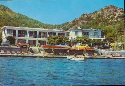 Marmaris Birol Motel Nostalji eski Kartpostal 1970 ler