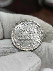 Sultan Reşat 1327/7 Gümüş 5 Kuruş Çil