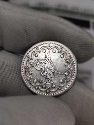 Sultan Abdülaziz 1277/4 Gümüş 5 Kuruş Nadir