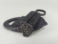 NADİR ANTİKA OSMANLI DÖNEMİ EL İŞÇİLİĞİ KALİGRAFİK DEMİR ASMA KİLİT