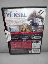 Pc oyun Assassins Assassin's creed 3 special edition. Orijinal. Kitapçık mevcut. 2 disk. Diskler 10 üzerinden 9.5 iyi durumda koleksiyonluk