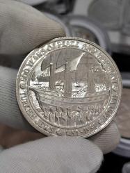 1992 Yılı Hatıra Yahudi Göçünün 500. Yılı Gümüş 50000 Lira