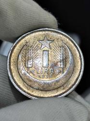 1939 Yılı Gümüş Ata 1 Lira
