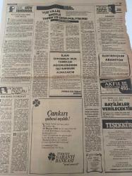 TERCÜMAN GAZETESİ - DOĞUM GÜNÜ HEDİYESİ (TURKISH NEWSPAPPER) - 12 MAYIS 1980 - SADECE TEK YAPRAKTIR -Mehmet Ali Ağca-Nazmi Bilgin-Aziz Ergin-Ahmet Kabaklı-Rauf Tamer-Yaşar Güngör-Kemal Önder-Sıtkı İnce-Hasan Kaplan-Aydın Telli-Beyti Temur-Mustafa Karakuş-Ahmet Uyar-Eren-Orhan-30 YIL-19 Teröriste daha TESLİM OL çağrısı yapıldı-Hafta sonu THYde toplu sözleşme imzalandı-Anneler Günü dün kutlandı-Denizciler Toplu sözleşme görüşmeleri olumlu safhada-Aralarında 2 bekçinin de bulunduğu hücre yakalandı-ERBAKAN Türkiyem Müslüman ülkelerin başı olabilirim-Yüz Yıllık Enerji Tarım ve Gıda Politikası-İlan Çukobirlik İplik Fabrikası Müdürlüğünden İşçi Elbiseleri Alınacaktır-Çankırı şubesi açıldı-Elektrikçiler aranıyor-Bayilikler verilecektir-Teşekkür-Perakendeciler AKFIL Jeans pantolon fiyatı 493 TL-Ankara Mektubu Brüksel’e Dikkat-Gün Işığında Kuluçkada Bir Örümcek-Sözün Kısası Kelimeler-Petrolden sonra değer patlaması beklenen sektör Gıda sektörü-Uçurtma Şenliği Etilerde yapıldı-İstanbul Ticaret Od