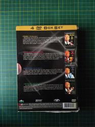Alfred Hitchcock Koleksiyonu 4 DVD Box set Kutulu ** Düzenbaz / Genç ve Masum / Zengin ve Garip / Kapri Aşıkları