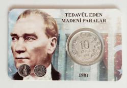 Türkiye Cumhuriyeti 1982 10 Lira..