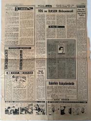 TERCÜMAN GAZETESİ - DOĞUM GÜNÜ HEDİYESİ (TURKISH NEWSPAPPER) - 22 AĞUSTOS 1970 - SADECE TEK YAPRAKTIR -Mehmet Turgut-Rıdvan Uysal-Suna San-Rauf Tamer-Ziya Özben-Züleyha Münif-D Wright-R Crane-Mesut Erez-Nahit Menteşe-Kenan Evren-Dilek Hanım-480 albay emekliye ayrılıyor-Halkı zam furyası ile ezdirmeyeceğiz-Türkiye’de Kolera 3 ay evvel önlendi-Tercümanın yeni talihlisi 103 Kilo-Eskişehirli Dilek Hanım İyi ki kilo vermedim-Devalüasyon-TÖS ve İLKSEN Birleşemezdi-Kolera durur mu-Yıldızınız ne diyor-3 sual 3 cevap-Kolera ve cezaevi-Dış Politika Alman Rus Antlaşmasının Sağ ve Sol Tepkileri-Bakırköy Bahçelievlerde-Gün Işığında-Eğitim ve Kültür-Sözün Kısası-Sıkıyönetimde hâkimle tartışan avukatlar salonu terkettiler-DİSK Genel Başkanı ile 24 arkadaşının duruşması başladı-Paşabahçe mamullerine yüzde 14 zam-Komando baskınını önlemek için Ankara Hukuk’a giden polis silah ve yasaklanmış solcu yayınlar buldu-Tunç Taleplerimiz aynen kabul olmazsa 80 bin işçi Salı günü greve gidecek dedi-Latum’da bakı