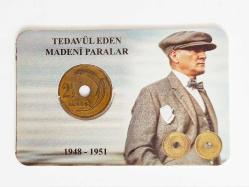 1948 Delikli 2.5 Kuruş..