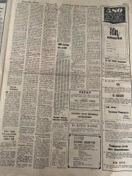 TERCÜMAN GAZETESİ - DOĞUM GÜNÜ HEDİYESİ (TURKISH NEWSPAPPER) - 10 OCAK 1971 - SADECE ÇİFT YAPRAKTIR -Tevfik ÜNSİ-Servet ŞENGÜN-Sadettin CULCU-Ali Osman ÖNER-Dr. Kenan BAYSAL-Rauf Tamer-Mithatpaşa da Rumen günü-G.Saray PTTyi 7-1 Sildi süpürdü-Esk.Spor-D.Spor 1 puana yattı-K.Ahmet’in usta ayağı Bolu’nun puanını çaldı-Milli Güvenlik Kurulu tavsiyelerde bulunacak-Kaymakam ve valiler istifaya hazırız-İstanbul’un odun piyasası onbeş kişinin elinde-Pakistan’daki olaylara ordu müdahale etti-Ellerimiz temiz mi-Gazete satışları-Bir araba odun ormanda 75 lira Şehirde ise 320 lira-F.Bahçe 63 Beşiktaş 61-S.Barbaros 0 Kırşehir 0-Kaçırılan İngiliz elçisini 72 bin asker arıyor-Kur farkından doğan borçlar teminat mektubu ile ertelenecek-4000 belediye memurunun direnişi sürüyor-Suriye-İskenderiye arası yeni bir petrol borusu mu-Naturel iç fındık ihracı yasaklandı-Milli piyango dün çekildi-Kaymakam kan davası 3 kişinin canına maloldu-Amerika Kıbrıs yüzünden solcuların hedefi olmuştur-Ordu Mustafa pavyond