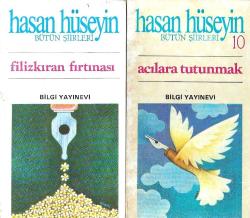 Bütün şiirleri (sıralı 15 şiir kitabı) Acıyı bal eyledik, oğlak, kızılırmak, temmuz, kelepçenin, ağlasun, koçero, haziranda ölmek zor, filizkıran, acılara tutunmak, kavel, kızılkuğu, kandan kına, tohumlar