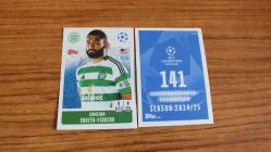 Topps UEFA Champions League 2024-2025 Celtic FC Cameron Carter-Vickers Sticker No:141