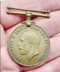 Birinci Dünya Savaşı Dönemi  İngiliz İmparatorluğu Üstün Cesaret madalyası..1914/1918