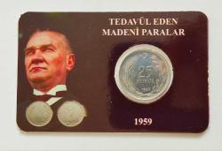 1969 Tedavül 25 Kuruş..