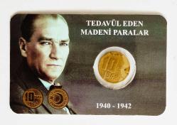 1942 Türkiye Cumhuriyeti 10 Para..