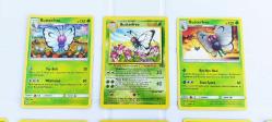 15 Adet Orijinal Pokemon Butterfree ve Evrimleri Kart Lotu