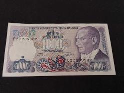 7. EMİSYON 1000 TÜRK LİRASI ÇİL