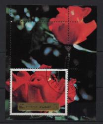 BAE Fujiera 1972 Hava Postası  Güller 10R (LT0040A)