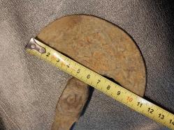 Osmanlı Dönemi Teber. 11 x 19 cm.