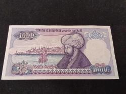 7. EMİSYON 1000 TÜRK LİRASI ÇİL
