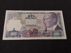 7. EMİSYON 1000 TÜRK LİRASI ÇİL
