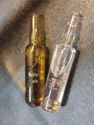 Eczacılık,  İlaç Ampulleri,  Koleksiyonluk,  dekorluk..büyük boy..8,5 cm.