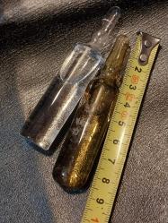 Eczacılık,  İlaç Ampulleri,  Koleksiyonluk,  dekorluk..büyük boy..8,5 cm.