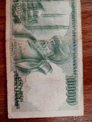 KAYIK BASKI 7.Emisyon 10.000 Lira (10 Bin/On Bin) HALİYLE.