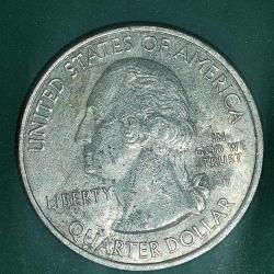 AMERİKA  2017 D    25 CENT  ÇEYREK DOLAR  HATIRA  Güzel Amerika Çeyrekleri - Heykel Höyükleri
