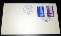 1958 Avrupa Pulu İlk gün zarfı FDC Türkiye