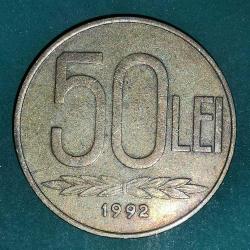 ROMANYA  1992   50  LEI