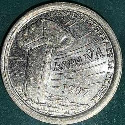 İSPANYA  1997   5  PESETA
