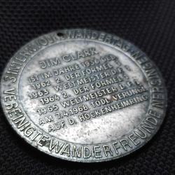 Jim Clark Hatıra Madalyonı Madalya