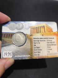 1935 Yılı Gümüş 25 Kuruş