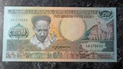 Surinam 250 Gulden 1988