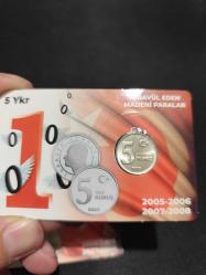 2005 Yılı 5 Yeni Kuruş Çil