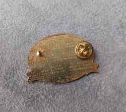 TÜRKİYE LİONS KULÜBÜ ROZETİ KONDİSYON YÜKSEK KOLEKSİYONLUK NADİR