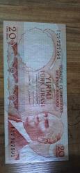 20 Türk lirası
