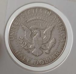 1968 ABD AMERİKA YARIM HALF DOLLAR ORİJİNAL GÜMÜŞ MADENİ PARASI KENNEDY FİGÜRLÜ ÇİLALTI BB2RR1A ÇOK NADİR