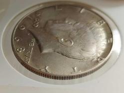 1968 ABD AMERİKA YARIM HALF DOLLAR ORİJİNAL GÜMÜŞ MADENİ PARASI KENNEDY FİGÜRLÜ ÇİLALTI BB2RR1A ÇOK NADİR