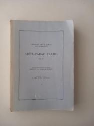 ABU'L-FARAC TARİHİ - Cilt II