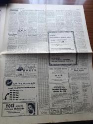 Halka ve Olaylara Tercüman Gazetesi - Turkish Newspaper - 10 Ağustos 1969 - Celal Bayar boynumda idam halkası bileklerimde kelepçe taşırken bile kimseye yalvarmadım dedi - Celal Bayar kızım Nilüfer Gürsoy bir hasım gibi çalışamaz dedi - Bu Nilüfer Gürsoy'un YTP'ye girmeyeceğine delil sayıyor - üniversitelerle polis çatışması değil Beyazıt meydanı film için harp meydanı oldu Fotoğraf - paralı askerler filminde Tony Curtis Beyazıt'ta Fotoğrafı - Üçüncü müze soyguncusu Mithat Eraslan da Edirne'de yakalandı - Borsalar Birliği Başkanı Sırrı Enver Batur yakında yeni seçime gidilecek dedi - daktilo'da 5 dünya rekoru kırdık - sözün kısası yazan Rauf Tamer - Mustafa Kemal Karabekir yazan Ahmet Kabaklı - kardeşlerin savaş meydanı yazan Celal Yardımcı - Rıfkı Alkan jokey kulübünü itham etti - Mithatpaşa stadını Galatasaray ve İstanbulspor aydınlatacak - Beşiktaş'ın yeni golcüsü Nihat Yayöz'ün sarı kırmızı renklere hıncı var Fotoğrafı - basketboldaki başarımız Polonya'yı 98 49 yendik - at yarışı