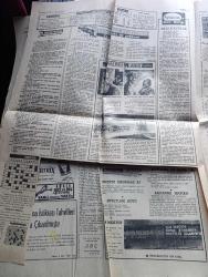 Halka ve Olaylara Tercüman Gazetesi - Turkish Newspaper - 8 Şubat 1970 - Süleyman Demirel ikili anlaşmalar konusunda bilgi verdi - Türkiye NATO'ya egemenliğini Feda etmek için değil bilakis takviye ve müdafaa için girmiştir - Adalet Partisi Senato grubu anlaşmazlığının halli için toplanıyor - Amerika'dan 150 bin ton buğday alacağız - Ankara'da elektriğe %139 hava gazına %147,5 zam yapıldı - belediyeler ilan ve reklamdan vergi alamayacak - Türkiye'de ilk organize sanayi bölgesi Manisa'da kuruldu - ODTÜ kapısı şato kapısı gibi Fotoğrafı - hac için kutsal beldeye her gün 20-25 Türk otobüsü geliyor fotoğraf - Üç yeni hücumbotu Deniz kuvvetlerine katılıyor - burç falı - kuvvet gösterileri yazan Tarık Buğra - Battal Gazi'nin torunu yazan Murat Sertoğlu Yazı Dizisi - Anadolu'nun fetih destanları yazan Mehmet Önder Yazı Dizisi - kabadayı Dündar Kılıç'ın kardeşinde de tabanca bulundu - Türkiye kupası'nda Galatasaray ve Eskişehir rahat bir rövanşa çıkıyorlar - Ahmet Taşçı herkesi boksör yaptı