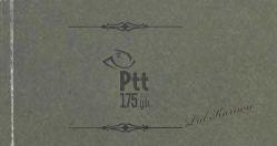 2015 PTT'NİN KURULUŞUNUN 175.YILI EKSİKSİZ MNH KARNE