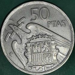 İSPANYA  1957   50   PESETA