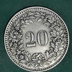 İSVİÇRE  1943   20  RAPPEN
