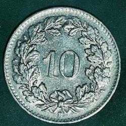 İSVİÇRE  1964   10  RAPPEN