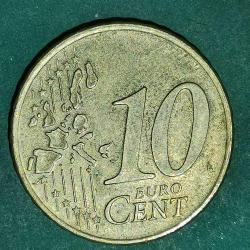 HOLLANDA  2000  10 EURO CENT